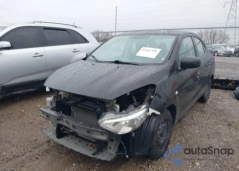 2017 Mitsubishi Mirage G4 Es z USA, uszkodzony, nr VIN ML32F3FJ4HHF15384